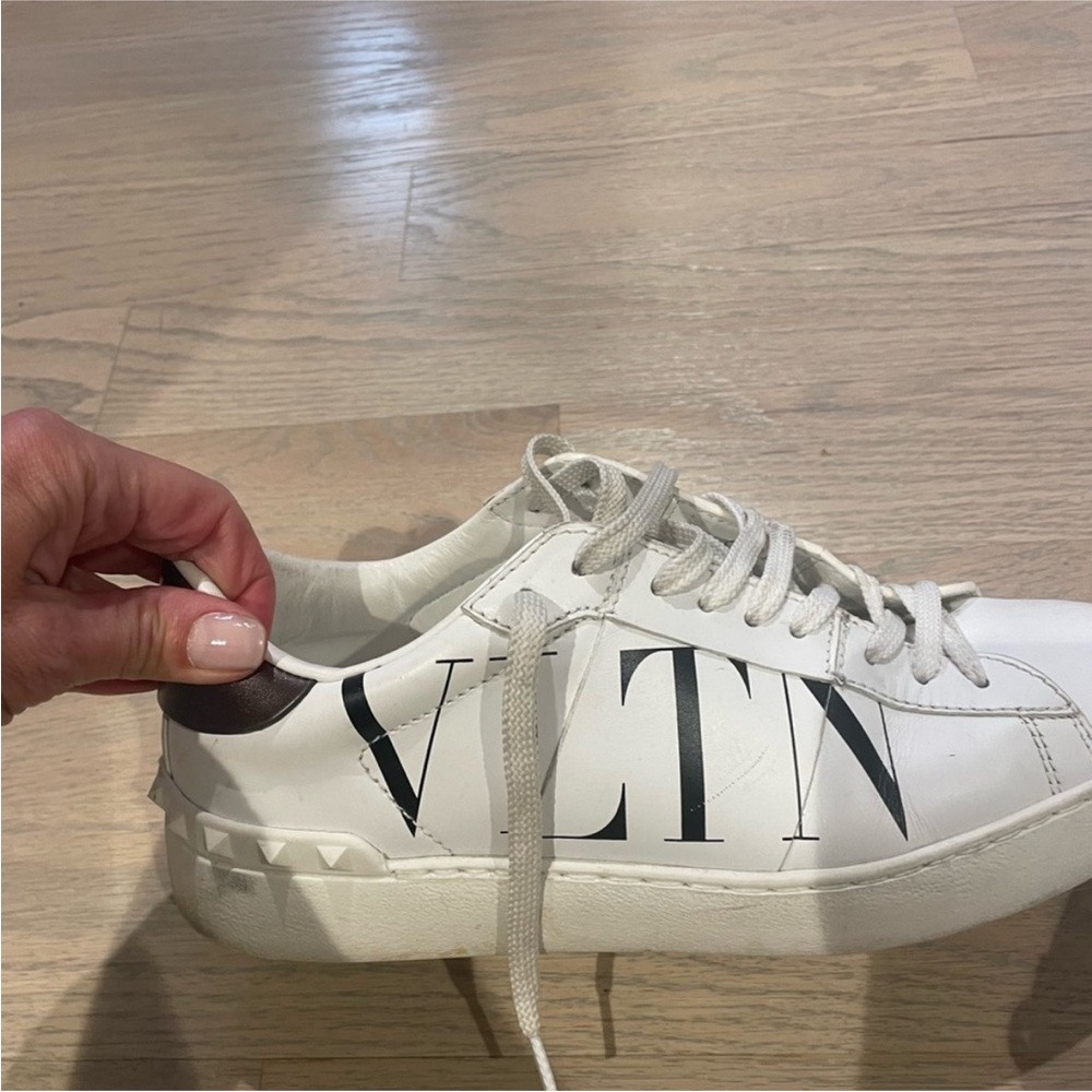 valentino rockstud sneakers